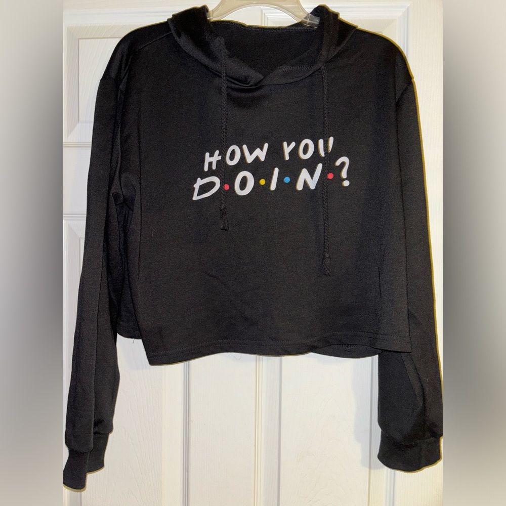 FRIENDS Black sweater